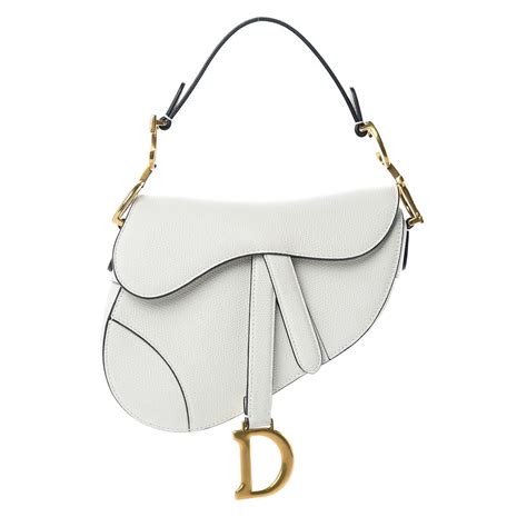 dior oblique bag white|authentic christian dior saddle bag.